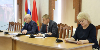 Глава муниципального района отчитался перед депутатами - Администрация Тербунского района